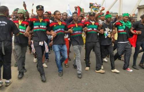 IPOB-members-demonstrate-in-Onitsha- (1)