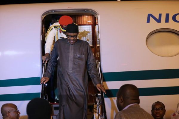 President-Buhari-disembarks-from-Air-Force-One-e1525390195718