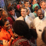 President Macron, Governor Ambode, Tokini Peterside