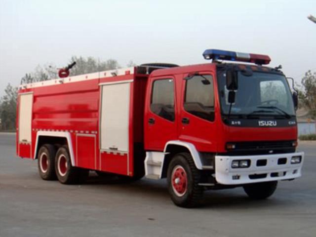 Fire-fighting-truck