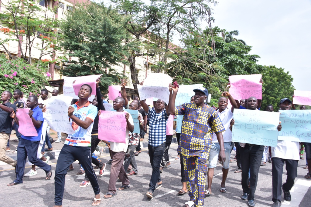 Protesters