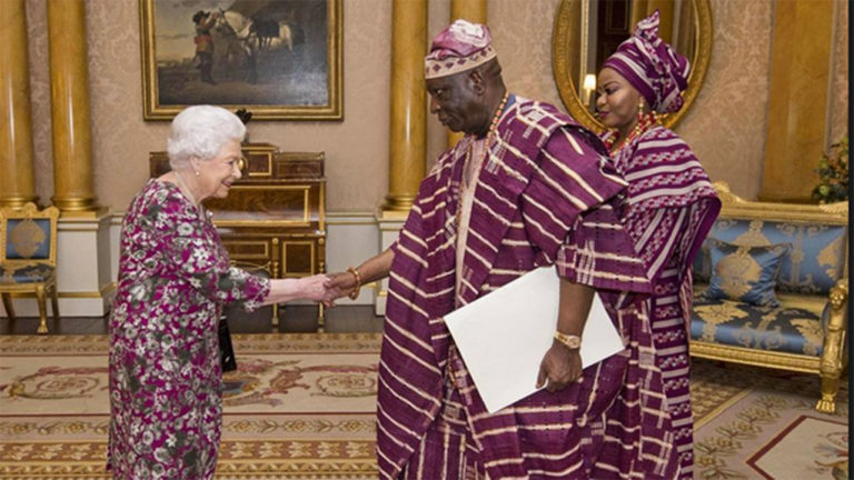 Oguntade-and-the-Queen-Elizabeth-II-of-England