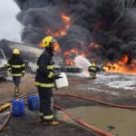 Fire-fighters-battling-the-fire-triggered-by-oil-pipeline-vandalism-e1562237856200