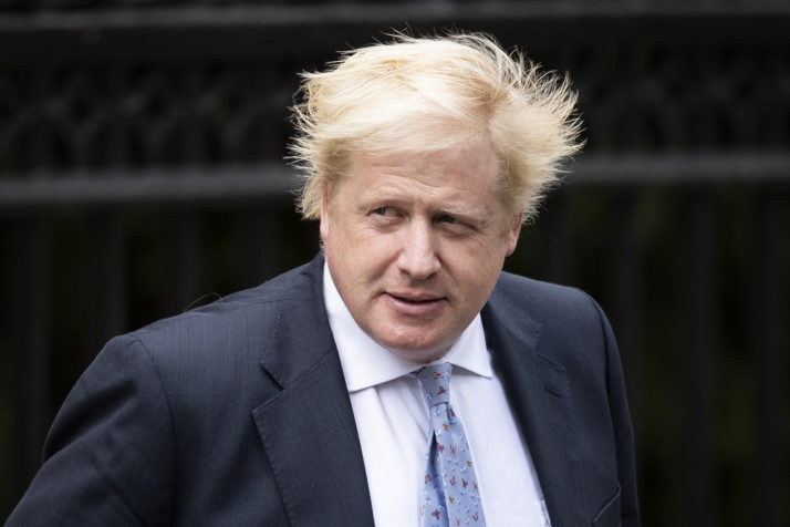 Boris Johnson MP Leaves Home