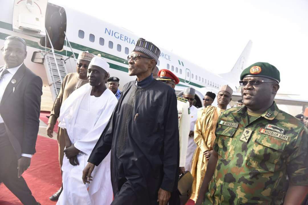 Buhari Arrives