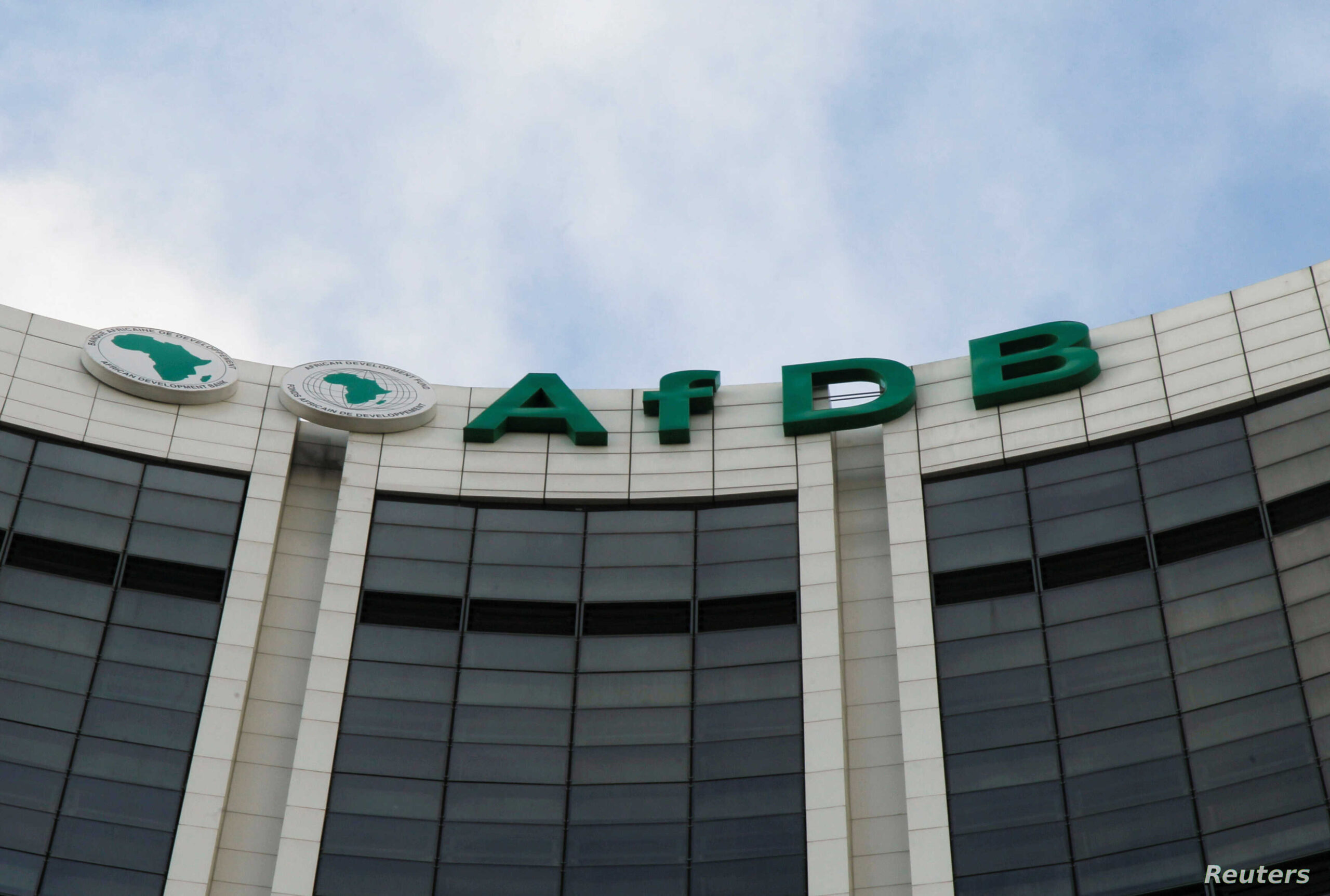 FILE PHOTO: The headquarters of the African Development Bank (AfDB) are pictured in Abidjan