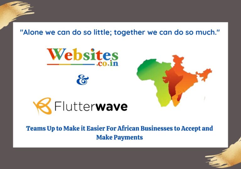 Websites and flutterwave