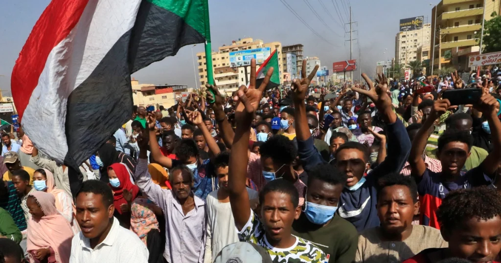 Sudan protesters