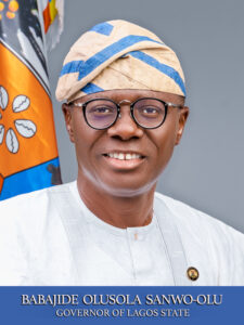 OFFICIAL PORTRAIT OF GOVERNOR BABAJIDE SANWO-OLU FOR SECOND TERM IN OFFICE